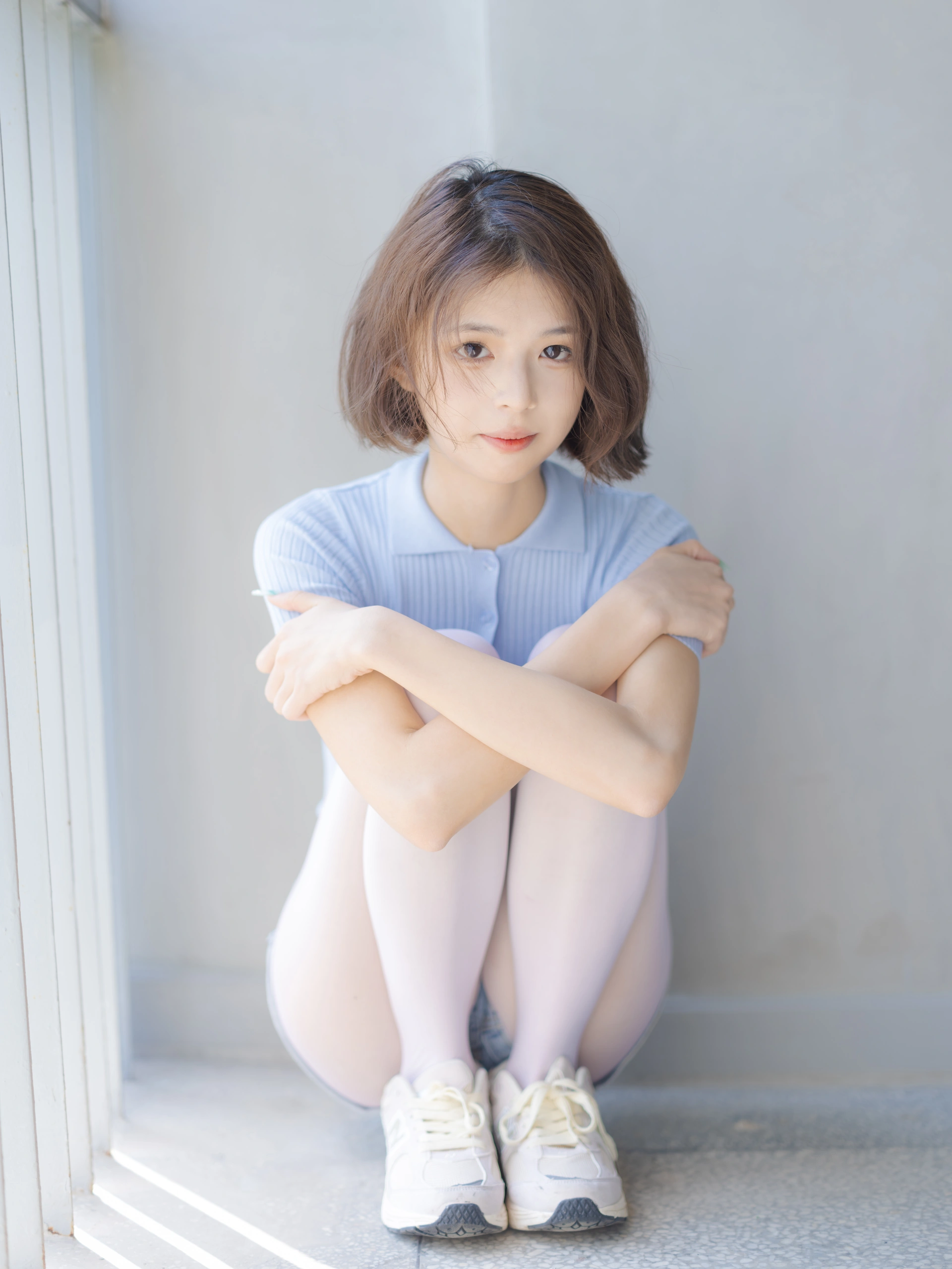 森萝财团写真 – 媛媛 试拍 15D超薄白丝插图9
